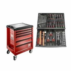 Servante ROLL 6 tiroirs + composition 69 outils Facom - ROLL.CONTACTPF