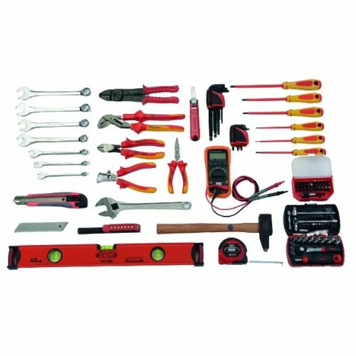 Caisse textile 39 L + 125 outils électricien Sam Outillage CP-ELEC1Z 2 Caisse textile 39 L + 125 outils électricien Sam Outillage CP-ELEC1Z – Image 2