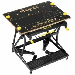 Établi-étau pliable 2 en 1 Stanley serrage vertical - STST83800-1 -Aménagement de l'atelier Soldes AFD 146511