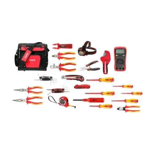 Composition contrôle d'accès sac + 17 outils 1 Composition contrôle d'accès sac + 17 outils