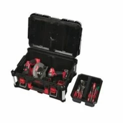 Pack 3 pièces Milwaukee (trolley + coffret + coffret large) PACKOUT - 4932464244 -Aménagement de l'atelier Soldes AFD 165510
