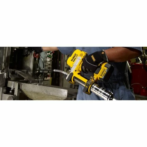 Pompe à graisse 18V XR Dewalt (sans batterie ni chargeur) + coffret - DCGG571NK-XJ 2 Pompe à graisse 18V XR Dewalt (sans batterie ni chargeur) + coffret - DCGG571NK-XJ – Image 2