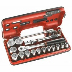 Coffret 1/2'' détection box métriques - 6 pans Facom SL.DBOX500PB